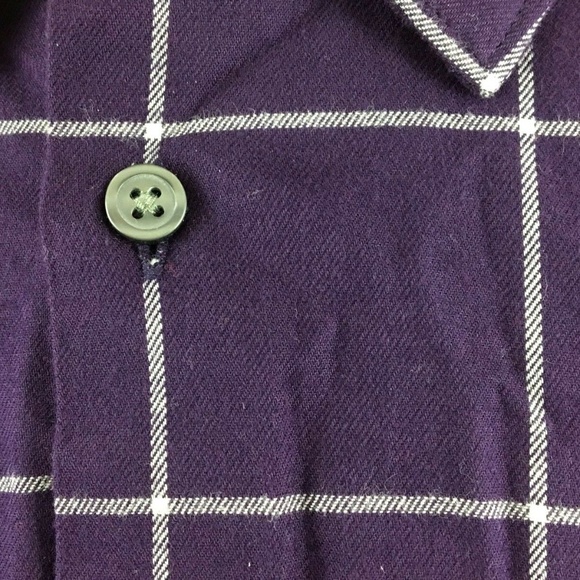 Claiborne Button Down Shirt Slim Fit Brushed Woven - Picture 4 of 5